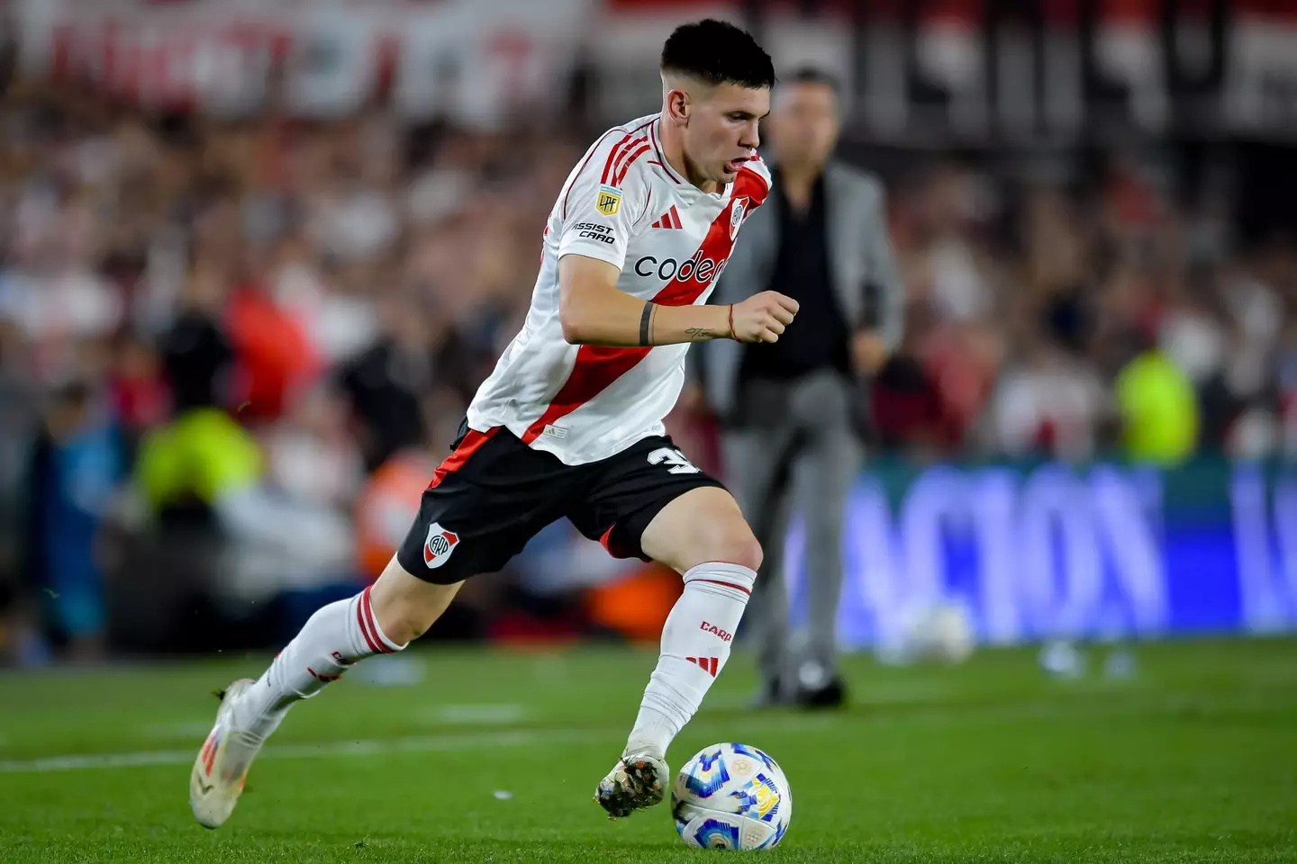 Mastantuono became River Plate's youngest ever scorer in February (Getty)