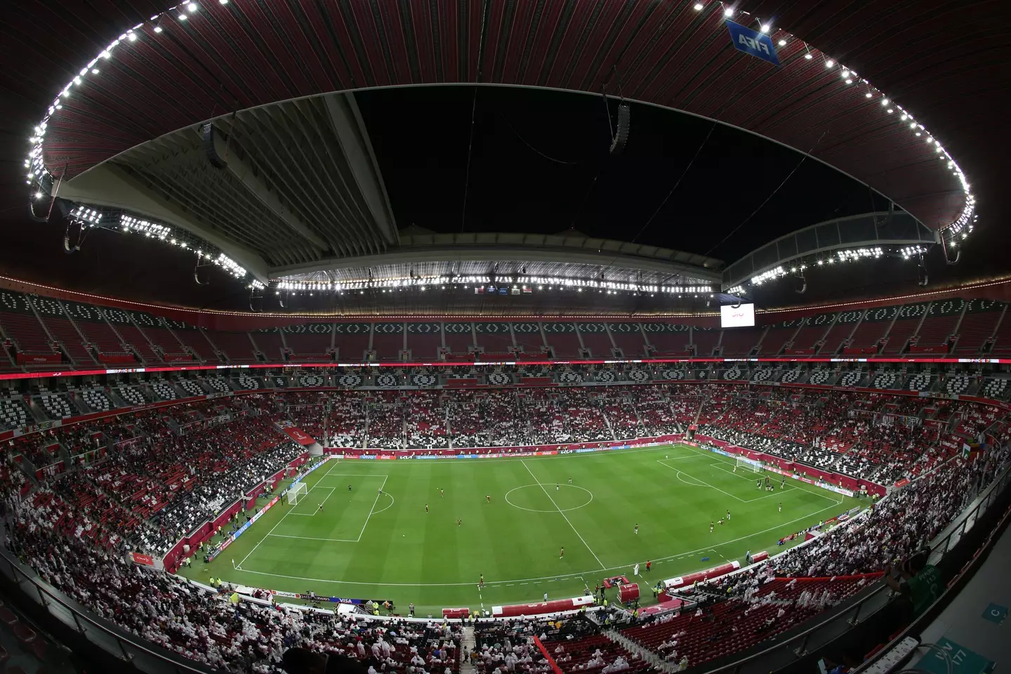 Inside the Al Bayt Stadium, which will host Qatar vs Ecuador on November 20. (Image