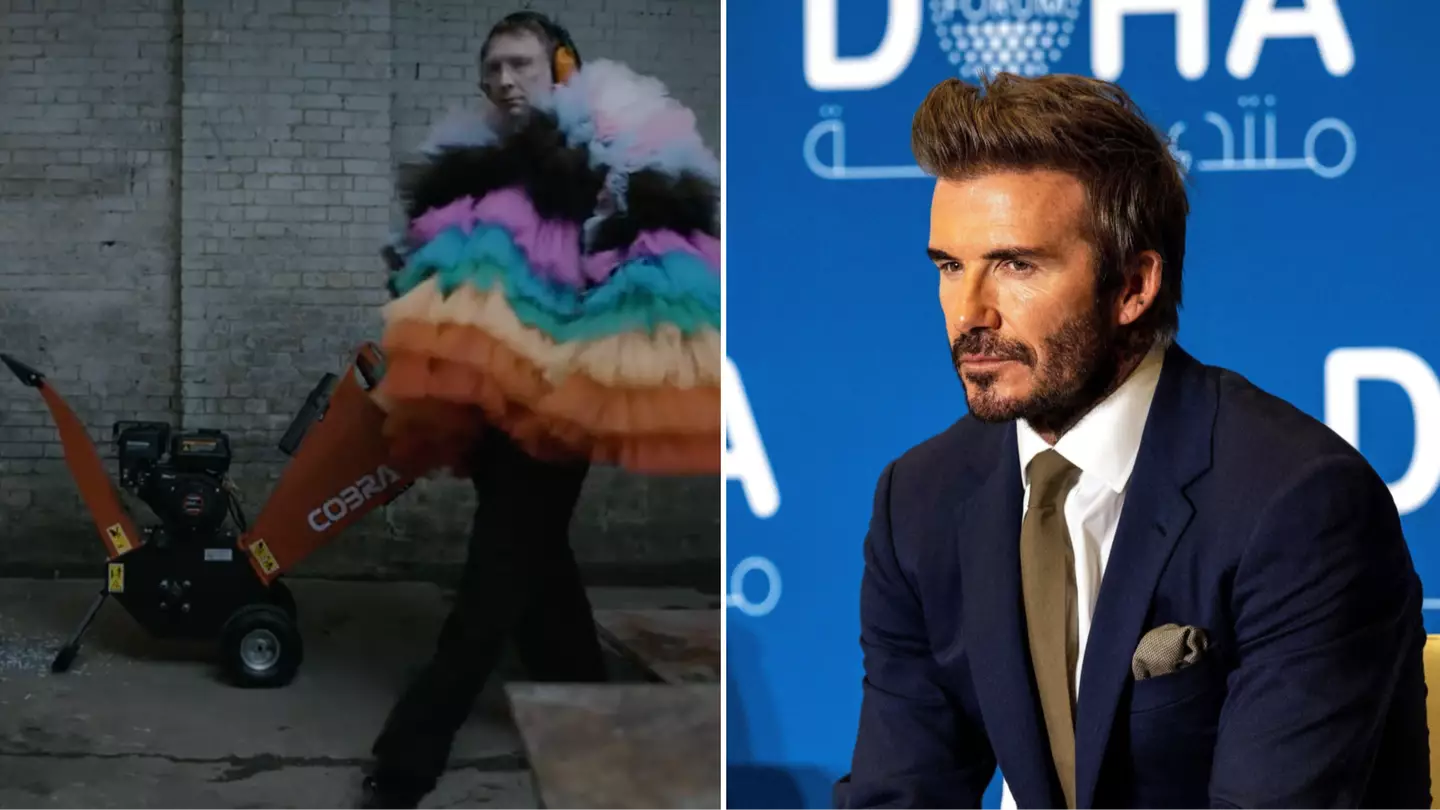 Joe Lycett shreds £10,000 after challenging David Beckham to quit as Qatar World Cup ambassador