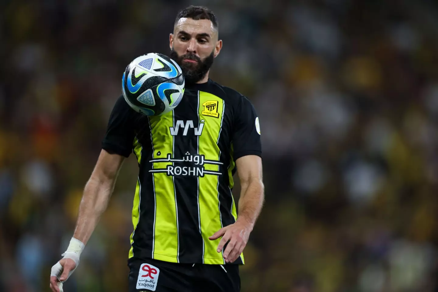 Benzema has struggled to produce his best form in Saudi Arabia (Image: Getty)