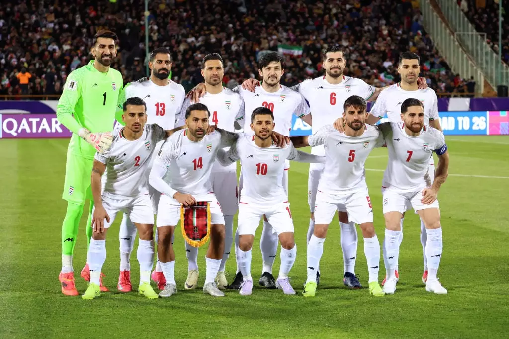 Iran have qualified for the 2026 FIFA World Cup (Credit:Getty)