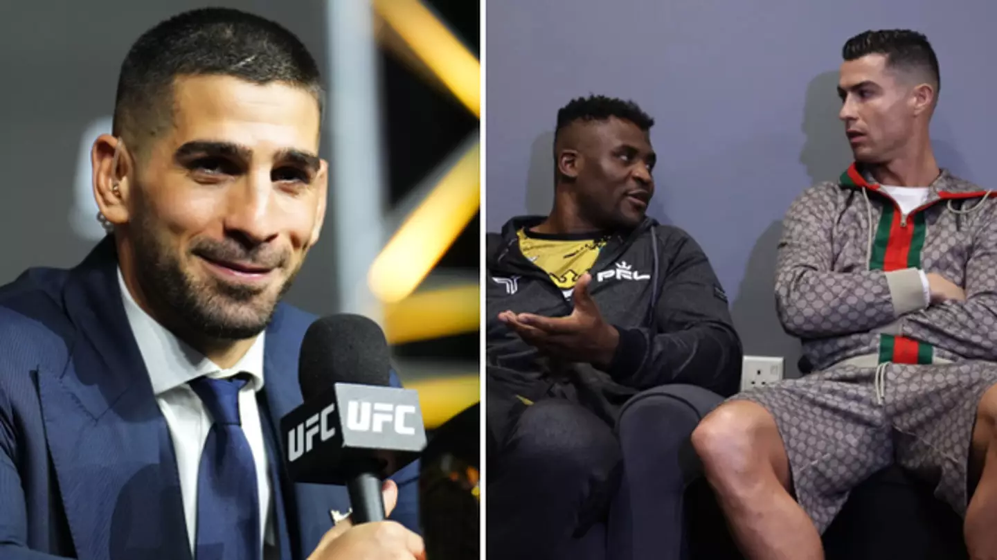 Ilia Topuria drops the coldest response to Cristiano Ronaldo claiming he 'talks too much' in talk with Francis Ngannou