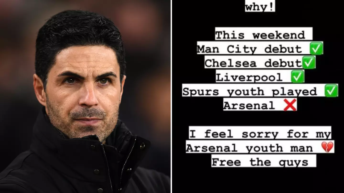 Mikel Arteta slammed by ex-Arsenal youngster's brother for failing their youth players
