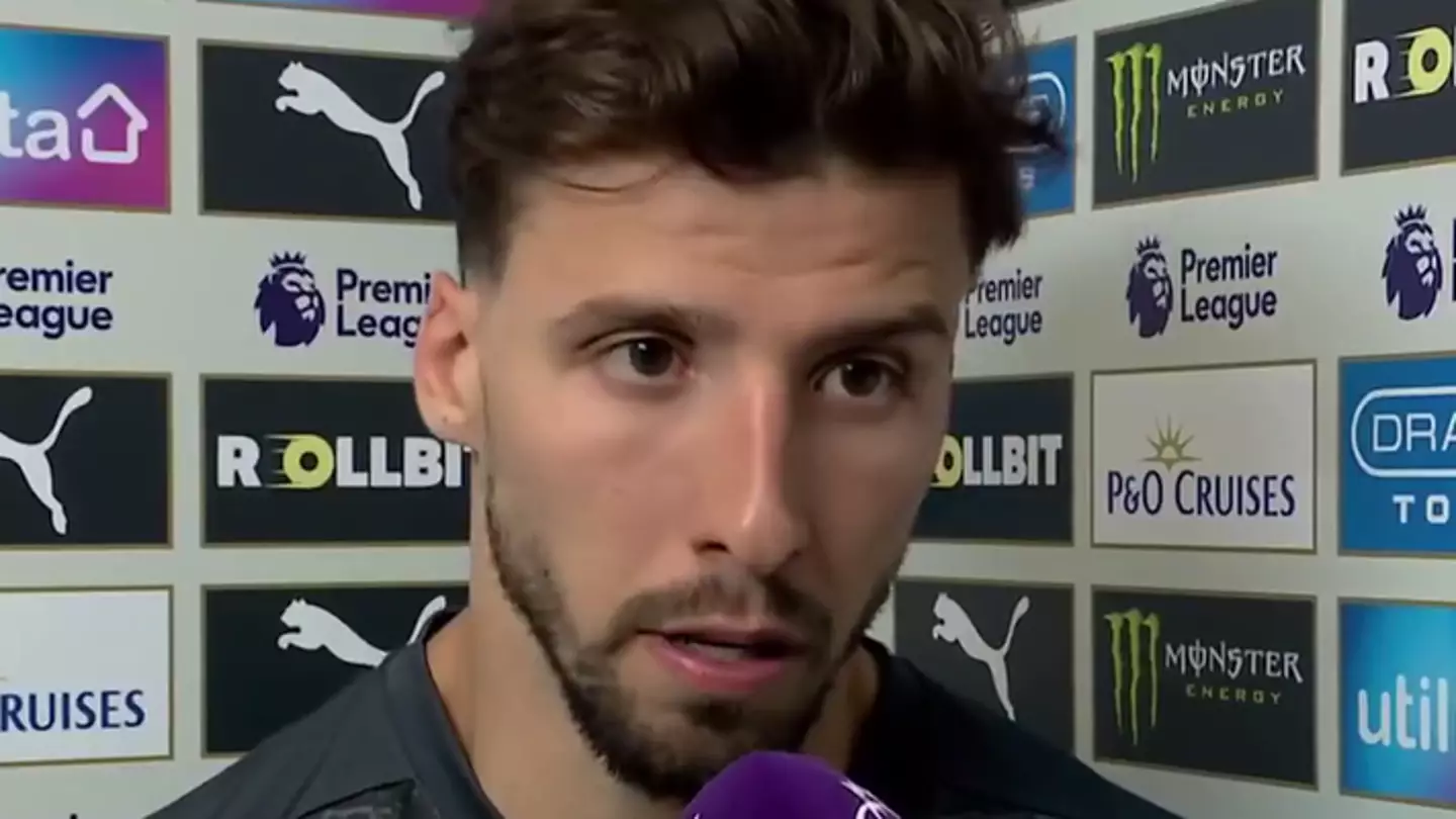 Ruben Dias told to 'stop crying' and branded 'salty' for shocking post-match interview after Man City's draw with Southampton