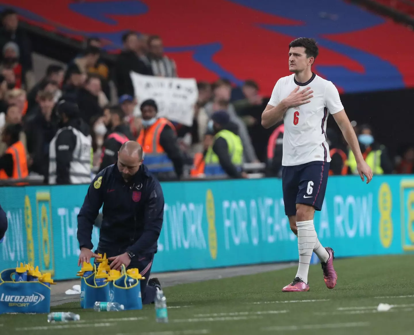 Maguire was booed by some England fans in Tuesday's friendly against the Ivory Coast (Image: PA)