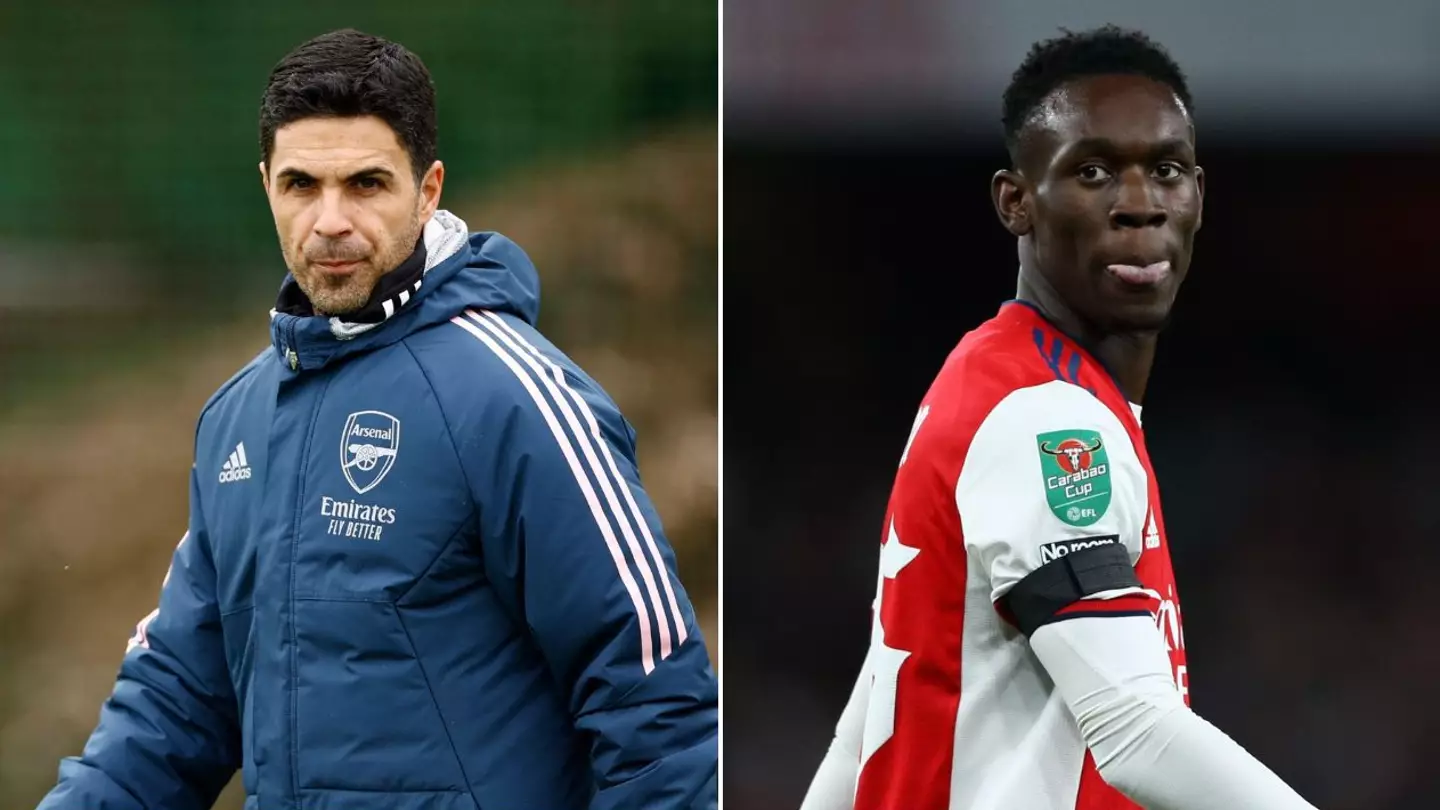 Arsenal star Folarin Balogun has made his feelings clear on summer transfer as dressing room photo revealed