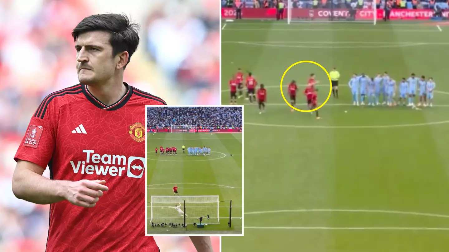 Fans spot what Harry Maguire did at Wembley after Man Utd's win over Coventry and it speaks volumes