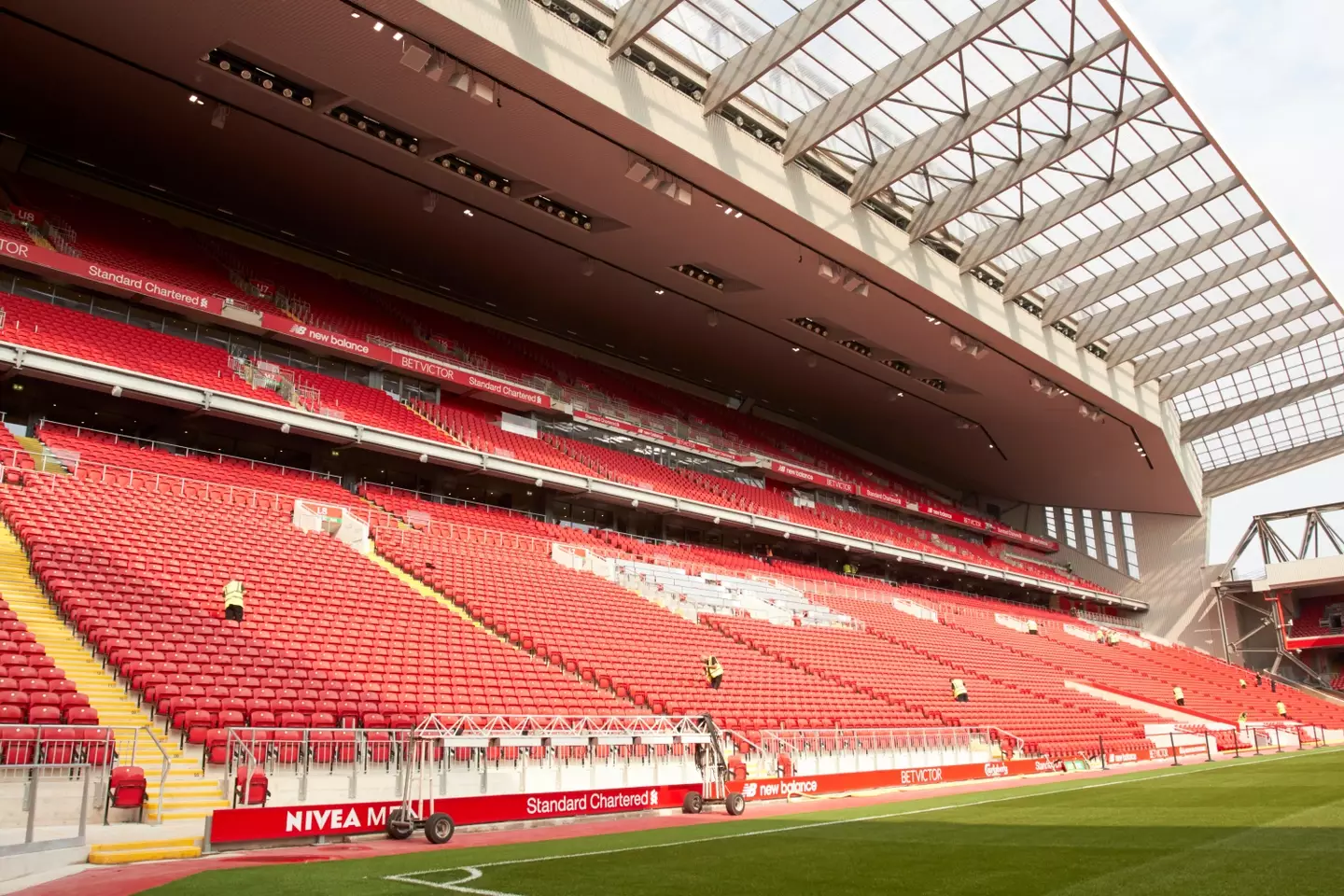 Liverpool have already expanded Anfield's Main Stand (Image: Alamy)