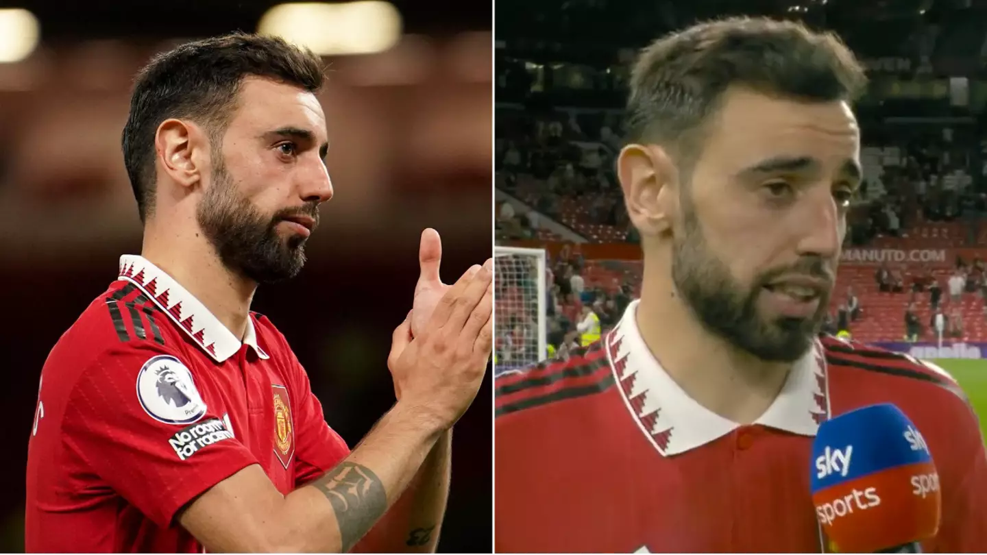 Bruno Fernandes takes cheeky dig at Liverpool after Man Utd book Champions League spot