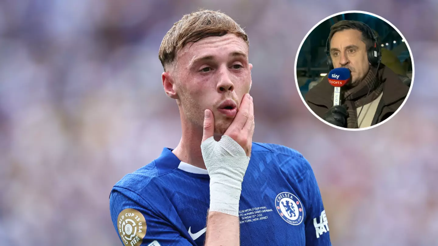 Cole Palmer makes Gary Neville look foolish as 'mad' comment comes back to haunt Sky Sports pundit