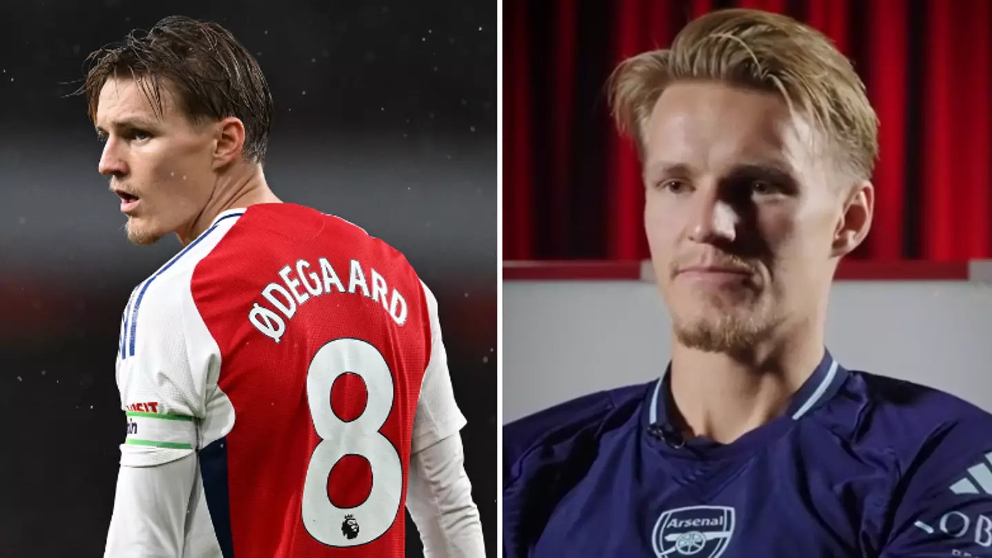 Arsenal star Martin Odegaard reveals the most famous name in his phone contacts and it's an absolute legend