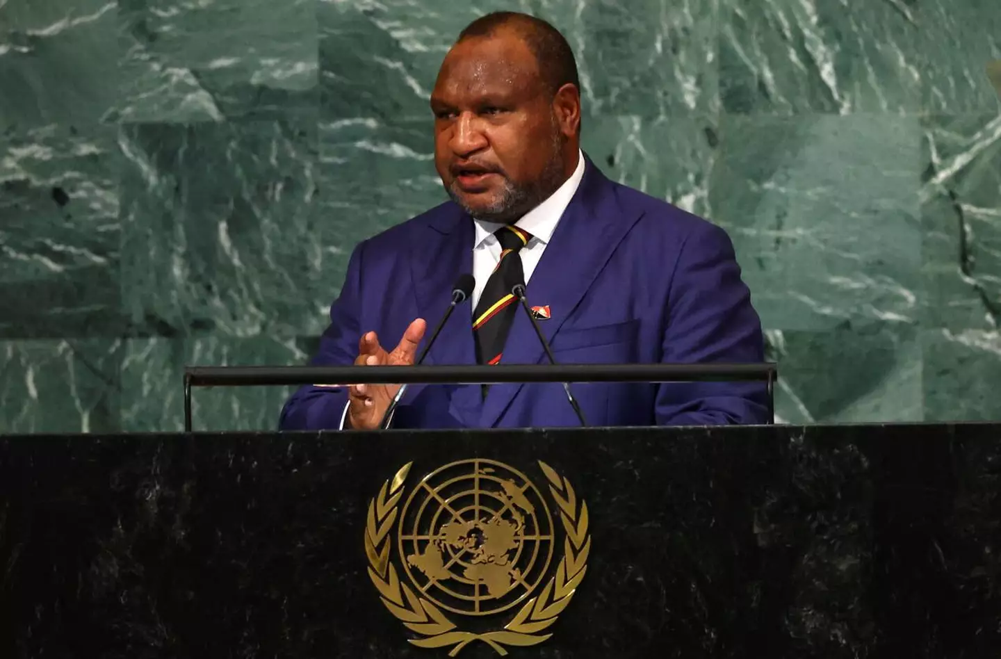 Prime Minister of Papua New Guinea James Marape.