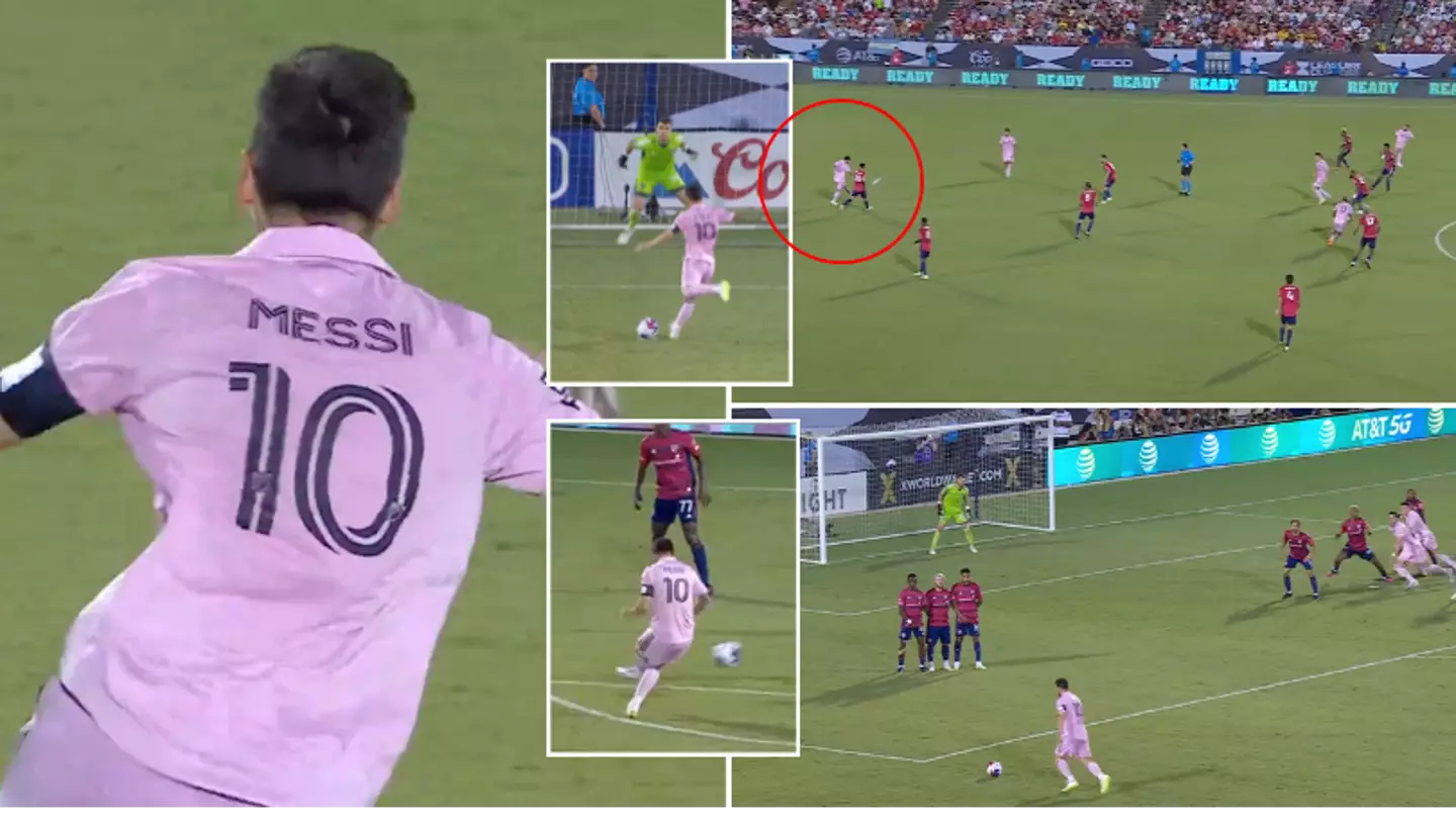 Lionel Messi's highlights against FC Dallas are a joke, he makes everything look so easy