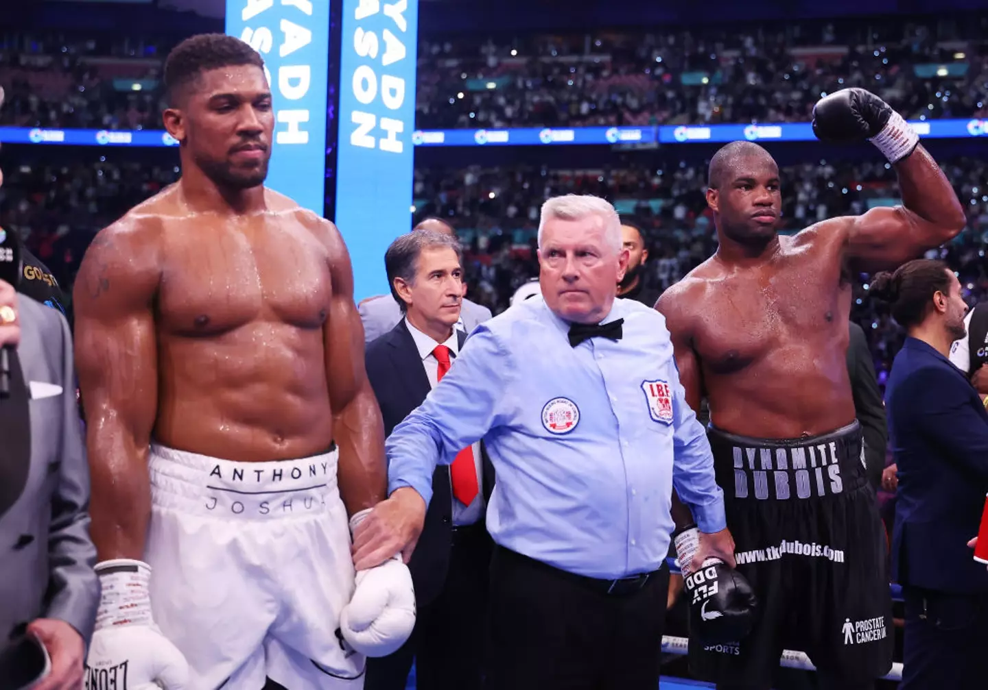 Anthony Joshua has not fought since losing to Daniel Dubois (Credit:Getty)