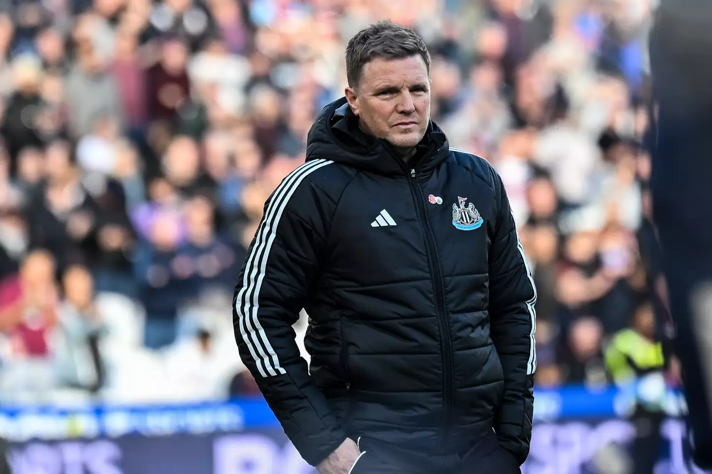 Eddie Howe has endured a tough start to the 25/26 season. Image: Getty