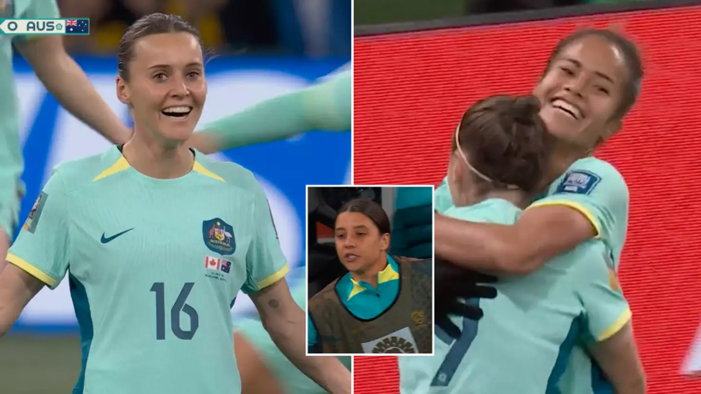 Matildas advance to knockout stages of Women's World Cup with 4-0 win over Canada