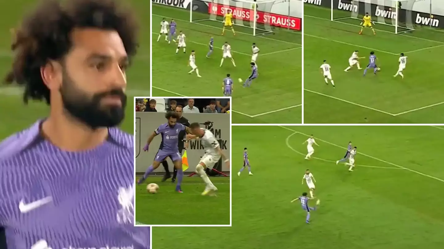 Fans are all saying the same thing about Mohamed Salah's viral cameo against LASK