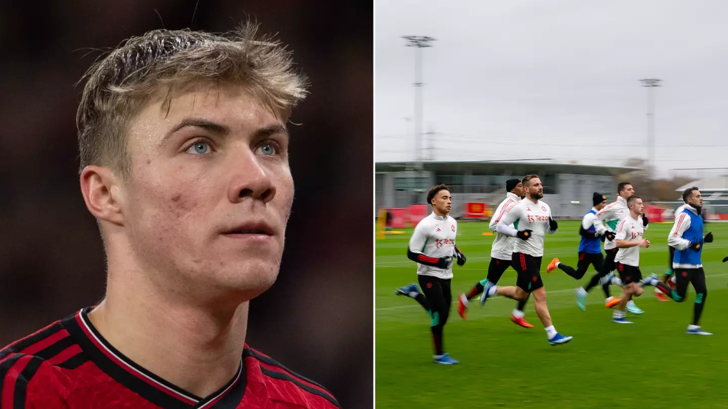 Man Utd fans convinced Rasmus Hojlund is set to break Premier League scoring duck after training clue spotted