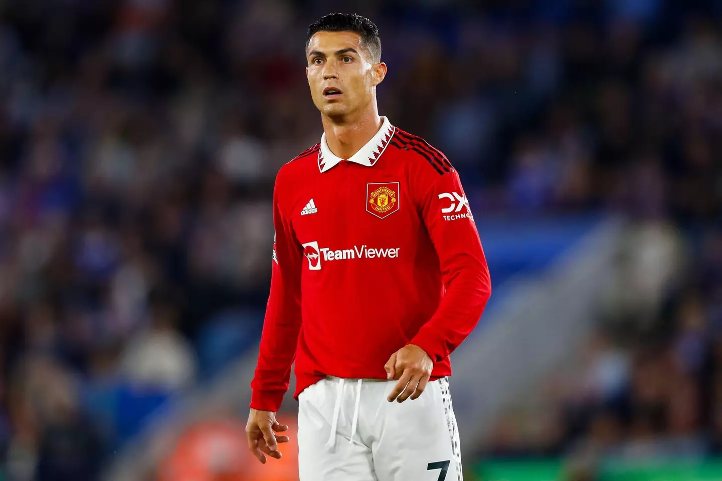 Ronaldo instead remained at United for the second year of his deal (Image: Alamy)