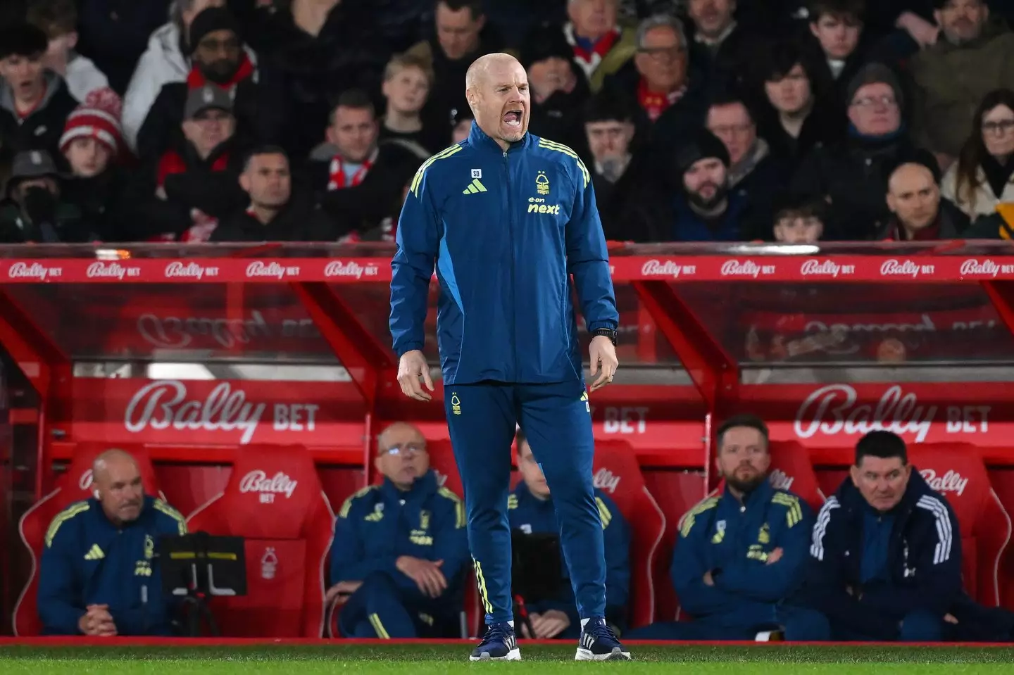 Sean Dyche has been sacked by Nottingham Forest. Image: Getty