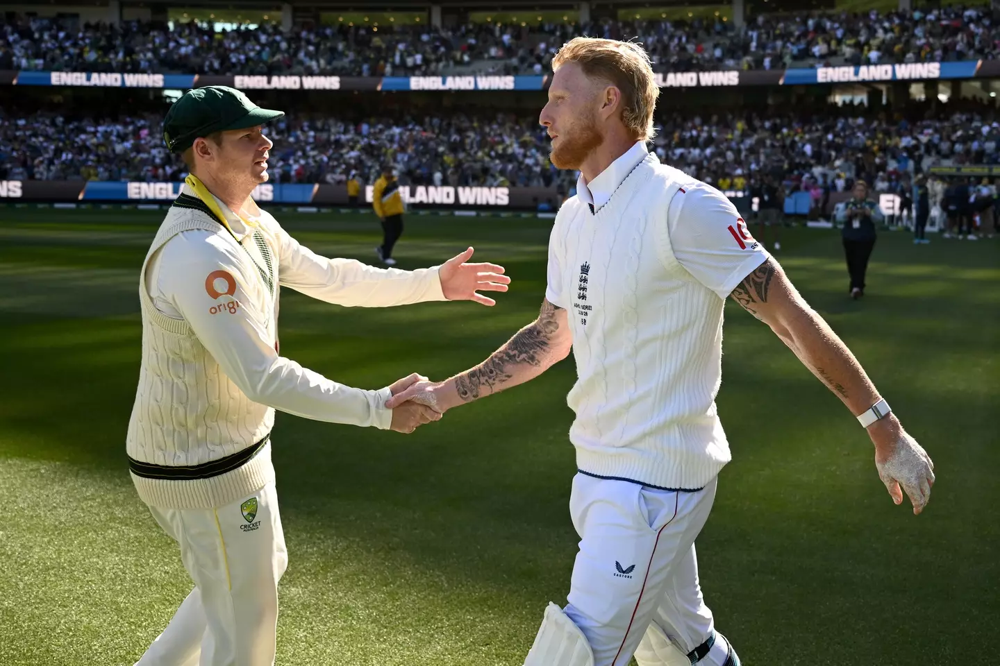 The fourth Ashes test lasted just two days. Image: Getty