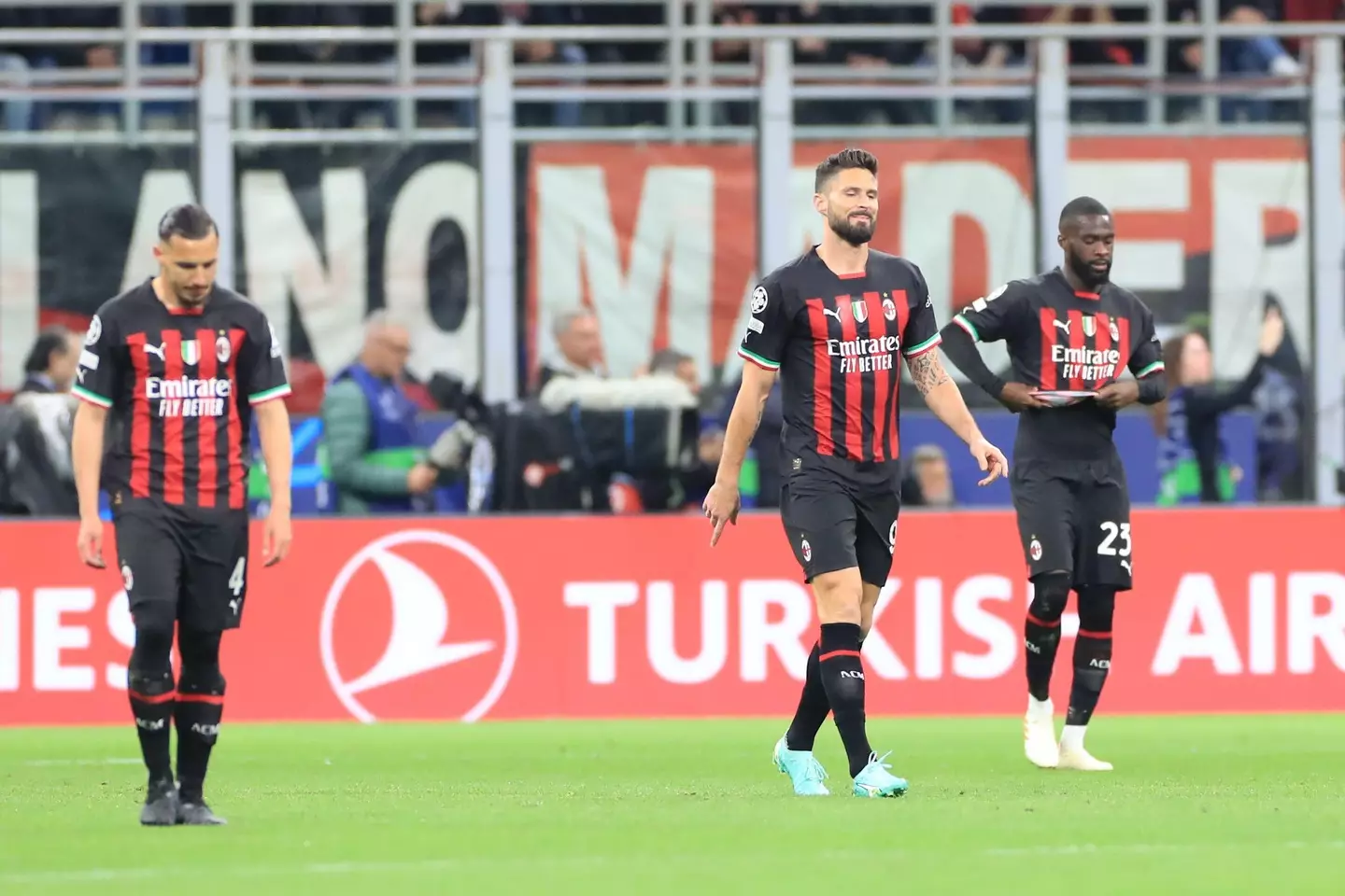 It was a poor night for Milan. Image: Alamy