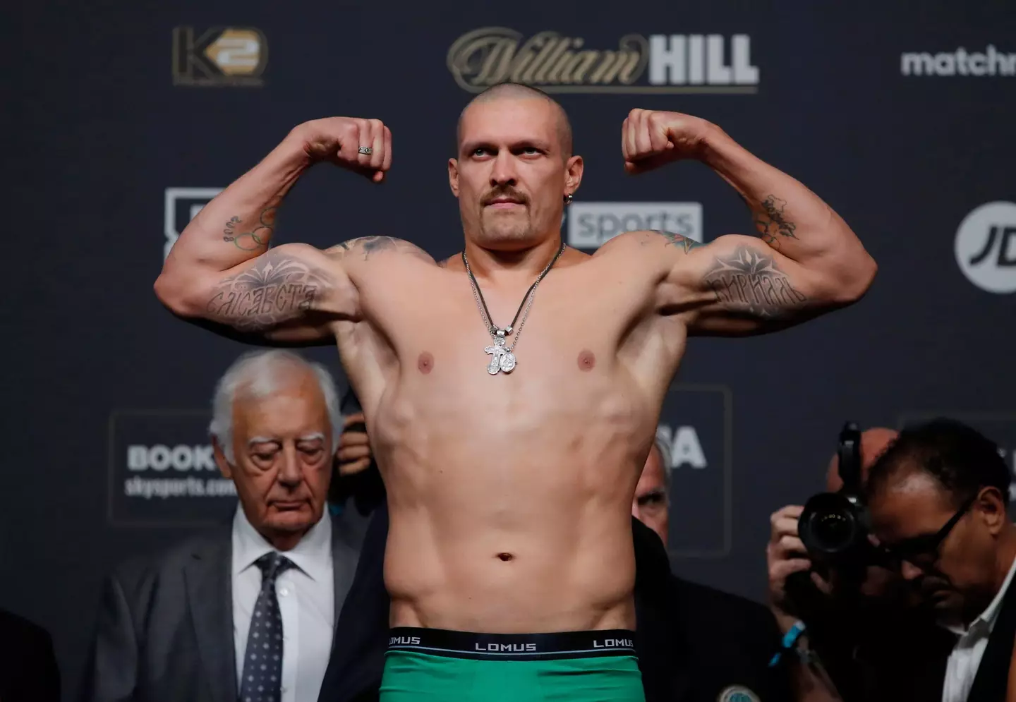 Usyk was expected to face Anthony Joshua in a rematch later this year (Image: PA)