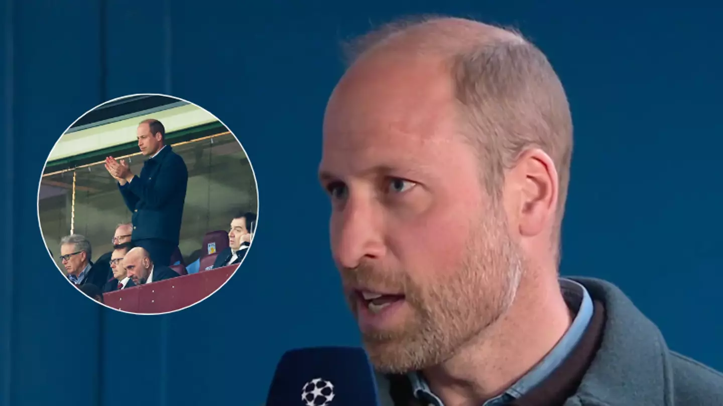 Why Prince William supports Aston Villa as he impresses fans with TNT Sports appearance