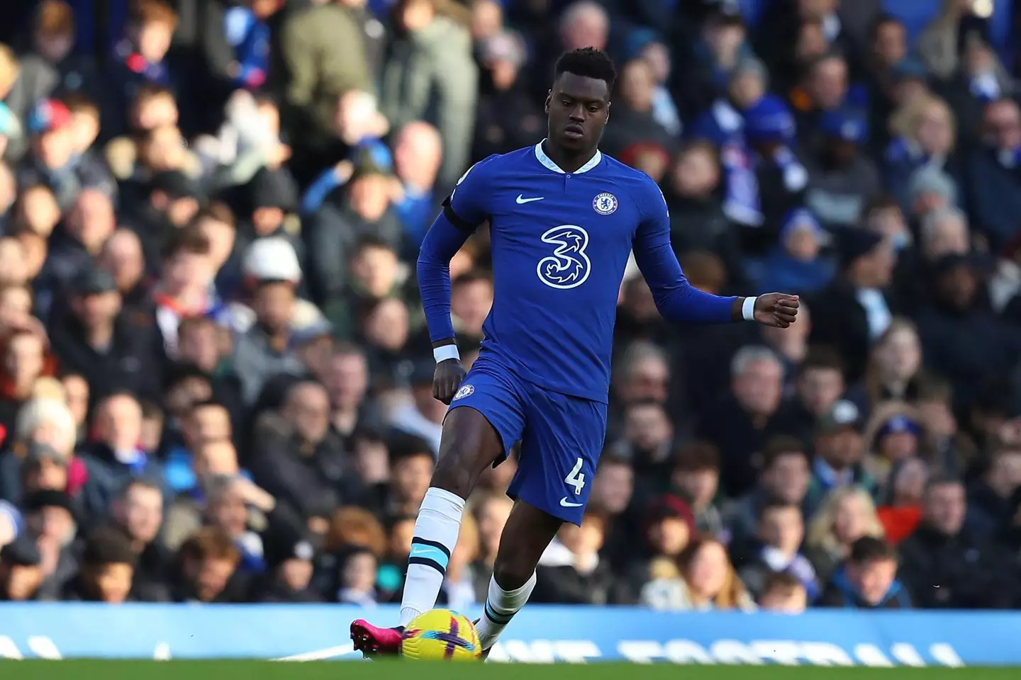 Badiashile impressed in his first start on Sunday. (Image