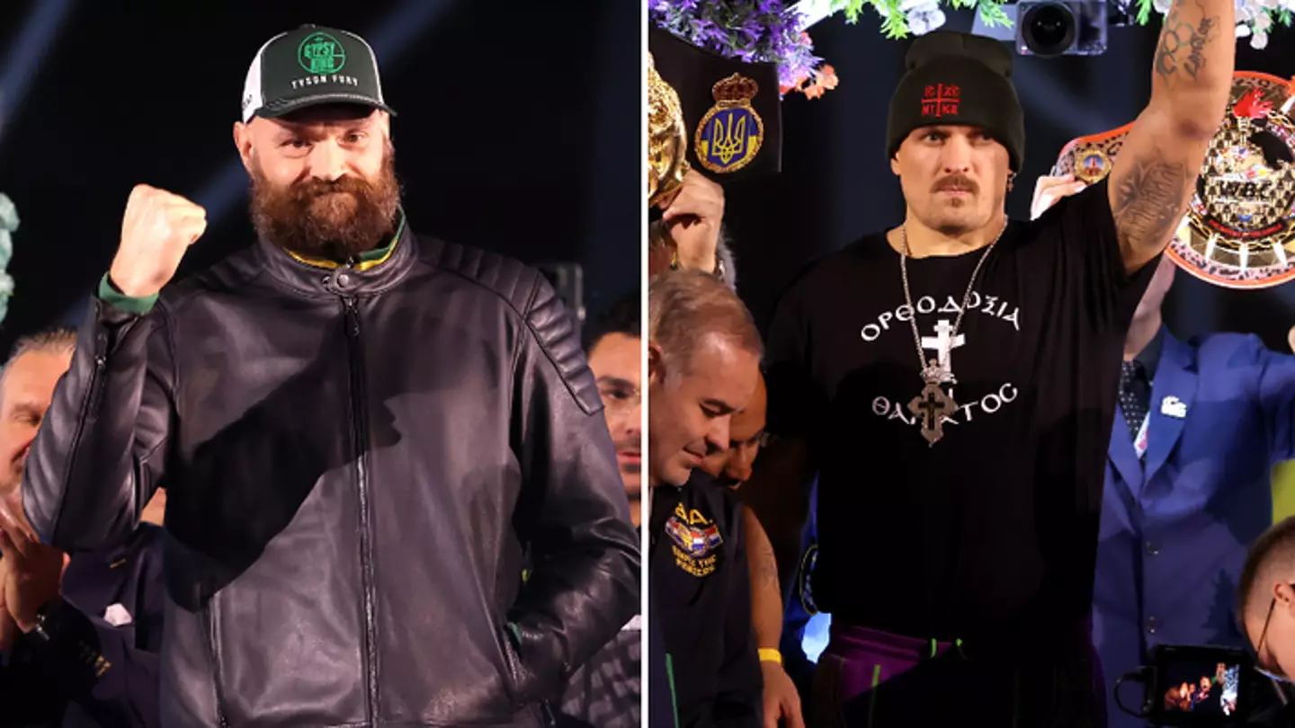 Body language expert reveals winner of Oleksandr Usyk vs Tyson Fury after 'unauthentic behaviour'
