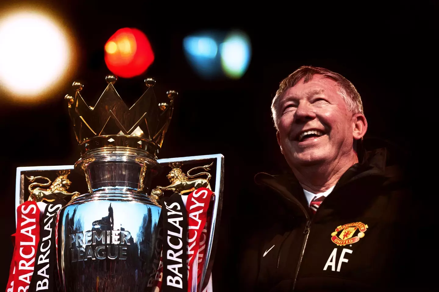 Sir Alex Ferguson led Manchester United to the Premier League title, an FA Cup and a Champions League in the 1998-99 season.