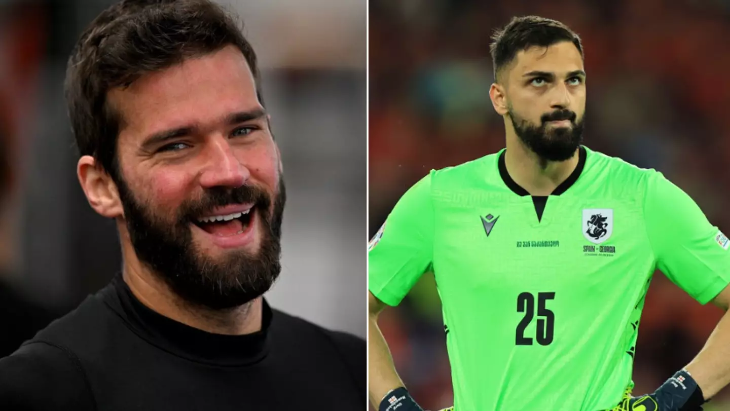 Alisson Becker shows his true colours when asked about Liverpool signing Giorgi Mamardashvili