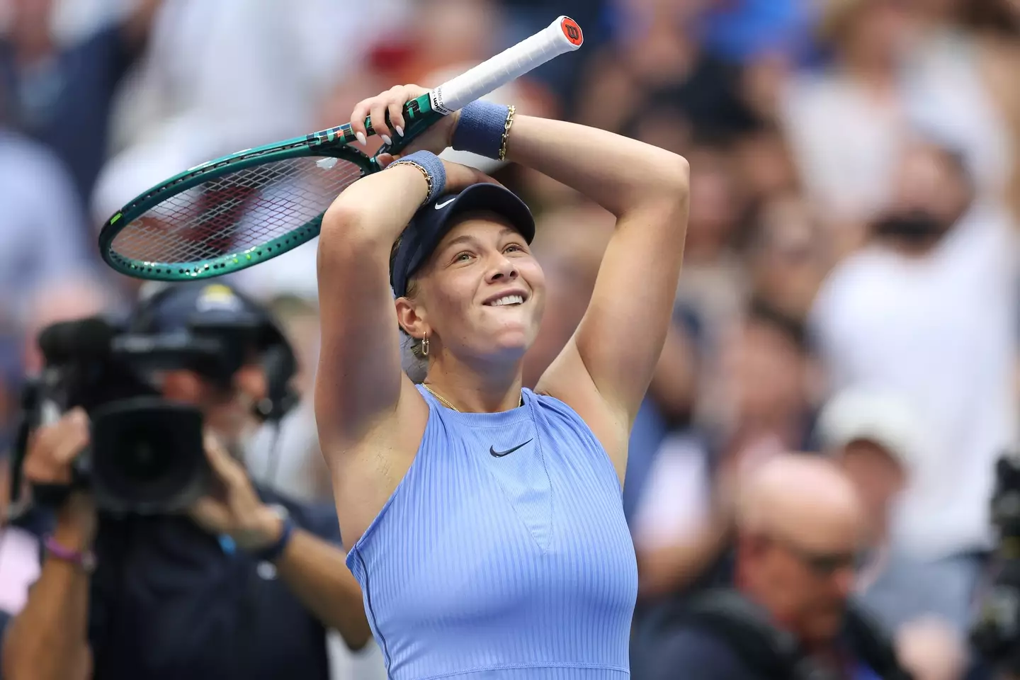 Amanda Anisimova. Image: Ishika Samant / Staff via Getty