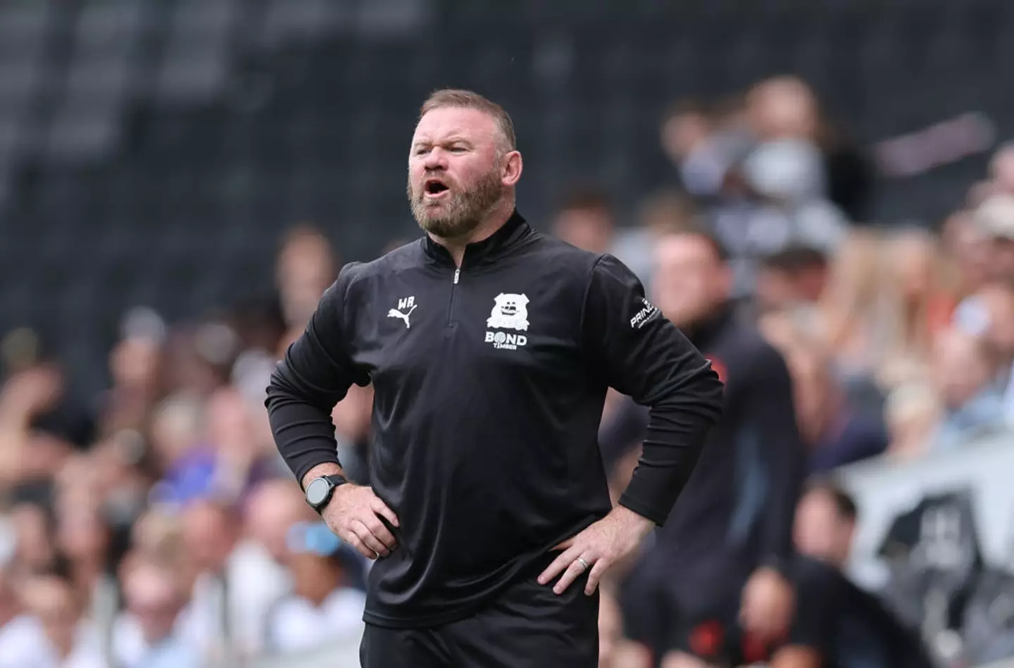 Wayne Rooney is currently managing Plymouth Argyle (Image: Getty)