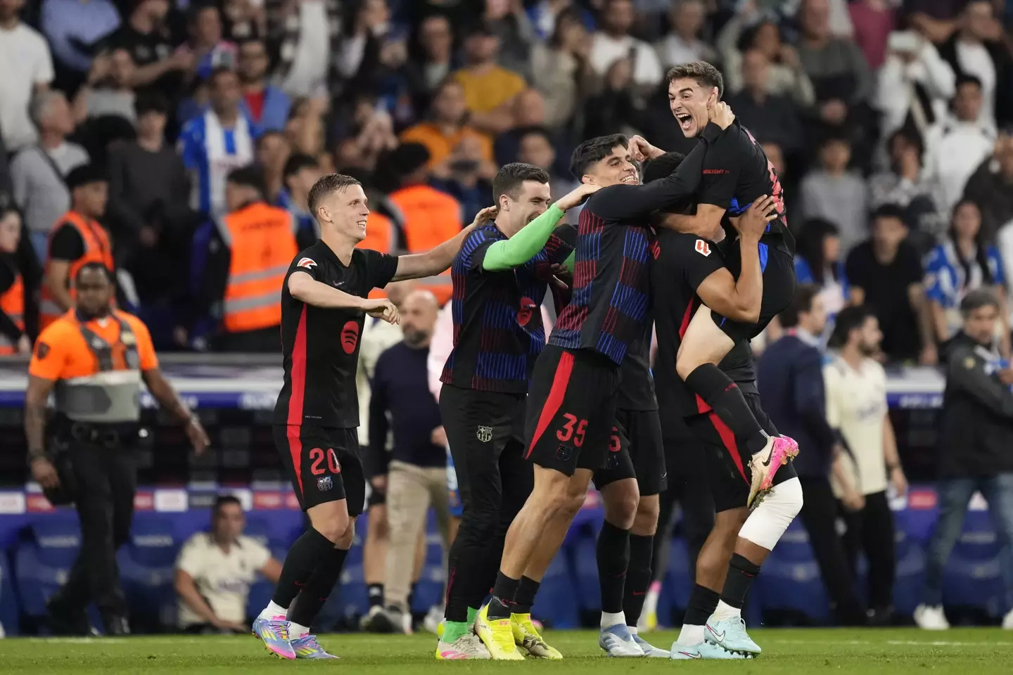 Barcelona have won the La Liga title. Image: Getty