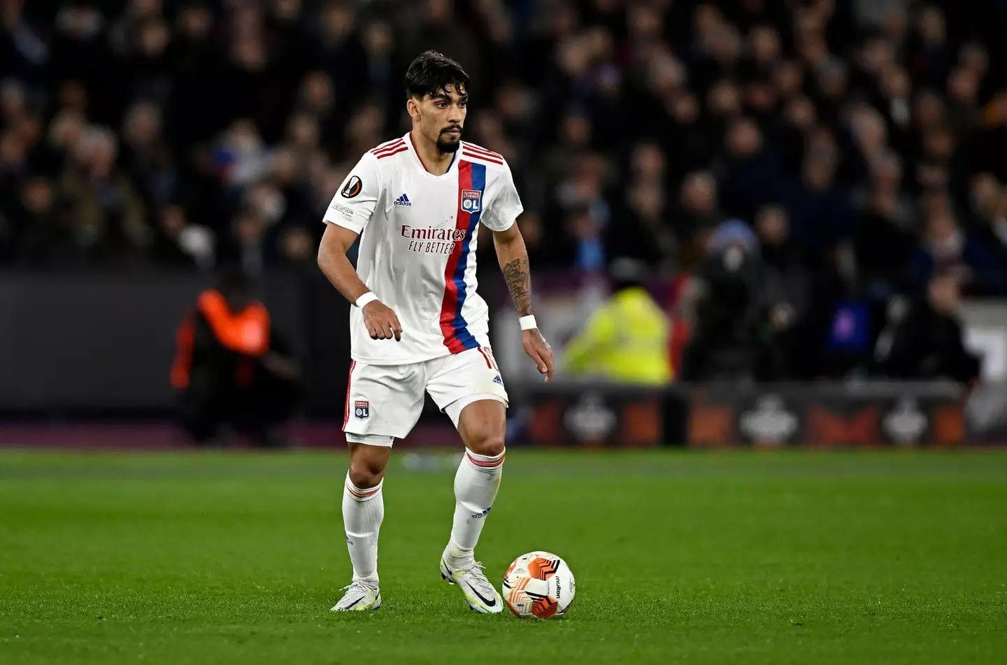 Lucas Paqueta in action for Lyon (MARTIN DALTON / Alamy)