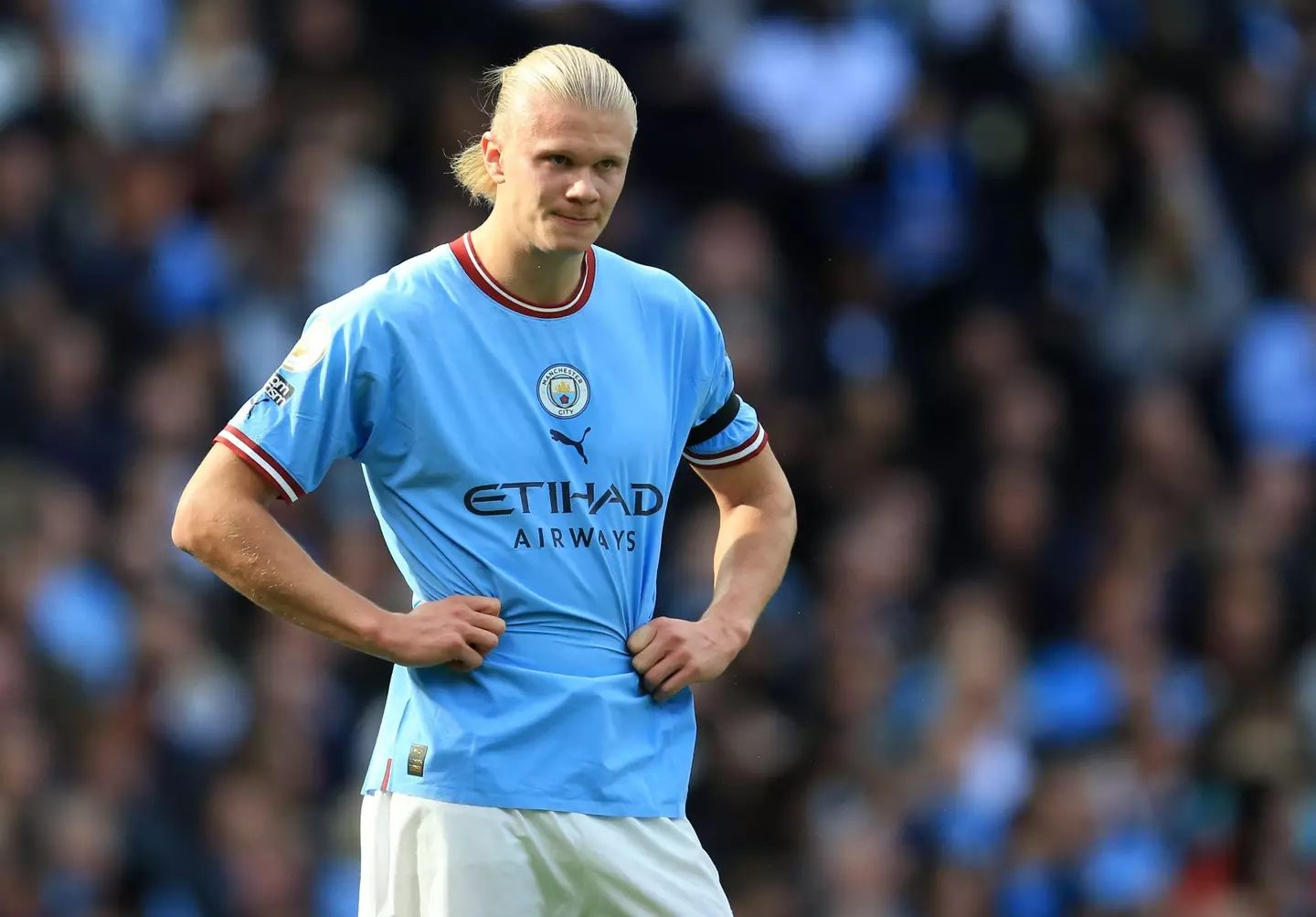 Haaland has already scored three hat-tricks for City (Image: Alamy)