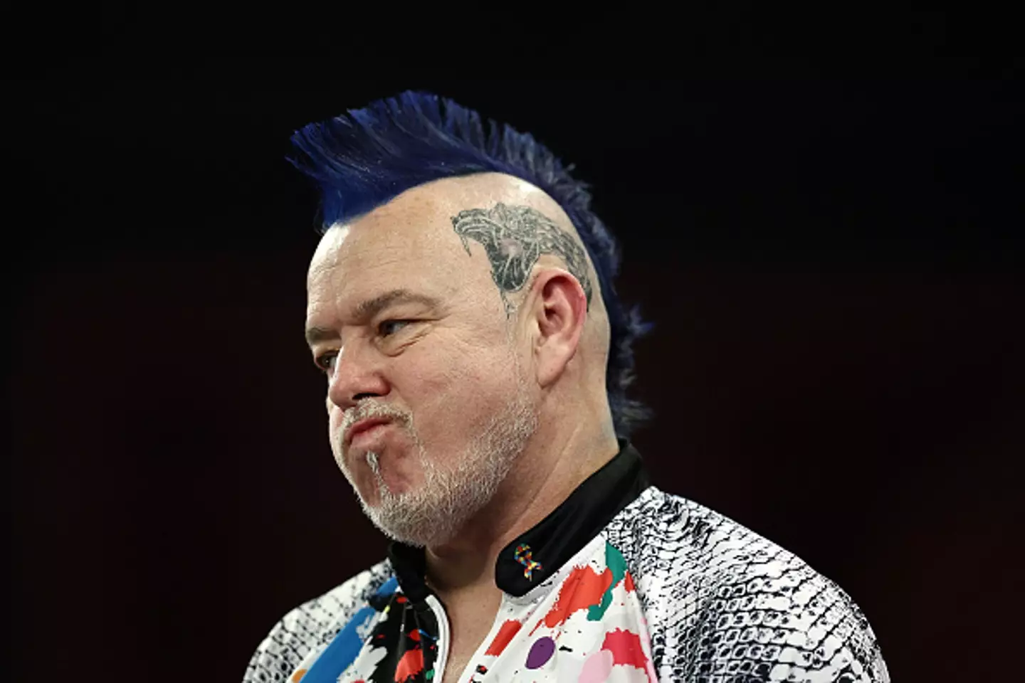 Wright won one match at the 2026 World Darts Championship (Image: Getty)