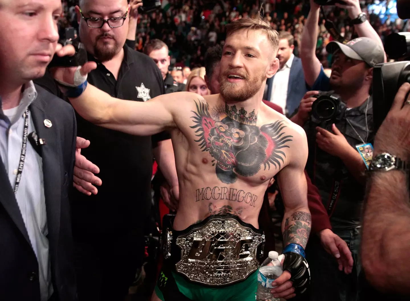 Conor McGregor has previously been a double UFC champion. (Image: Getty)