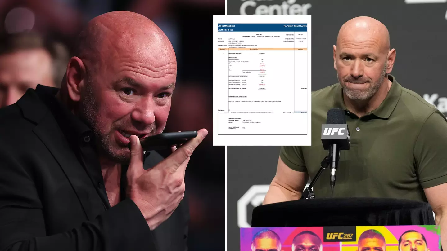 Fighter who shared his payslip from UFC 293 has been cut from the promotion