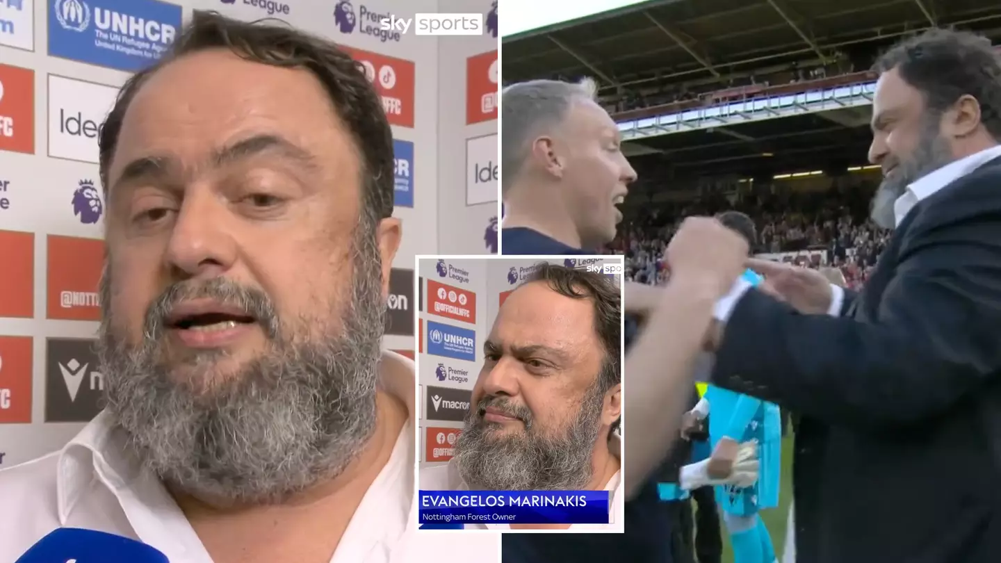 Nottingham Forest owner Evangelos Marinakis praised for post-match interview after Arsenal win