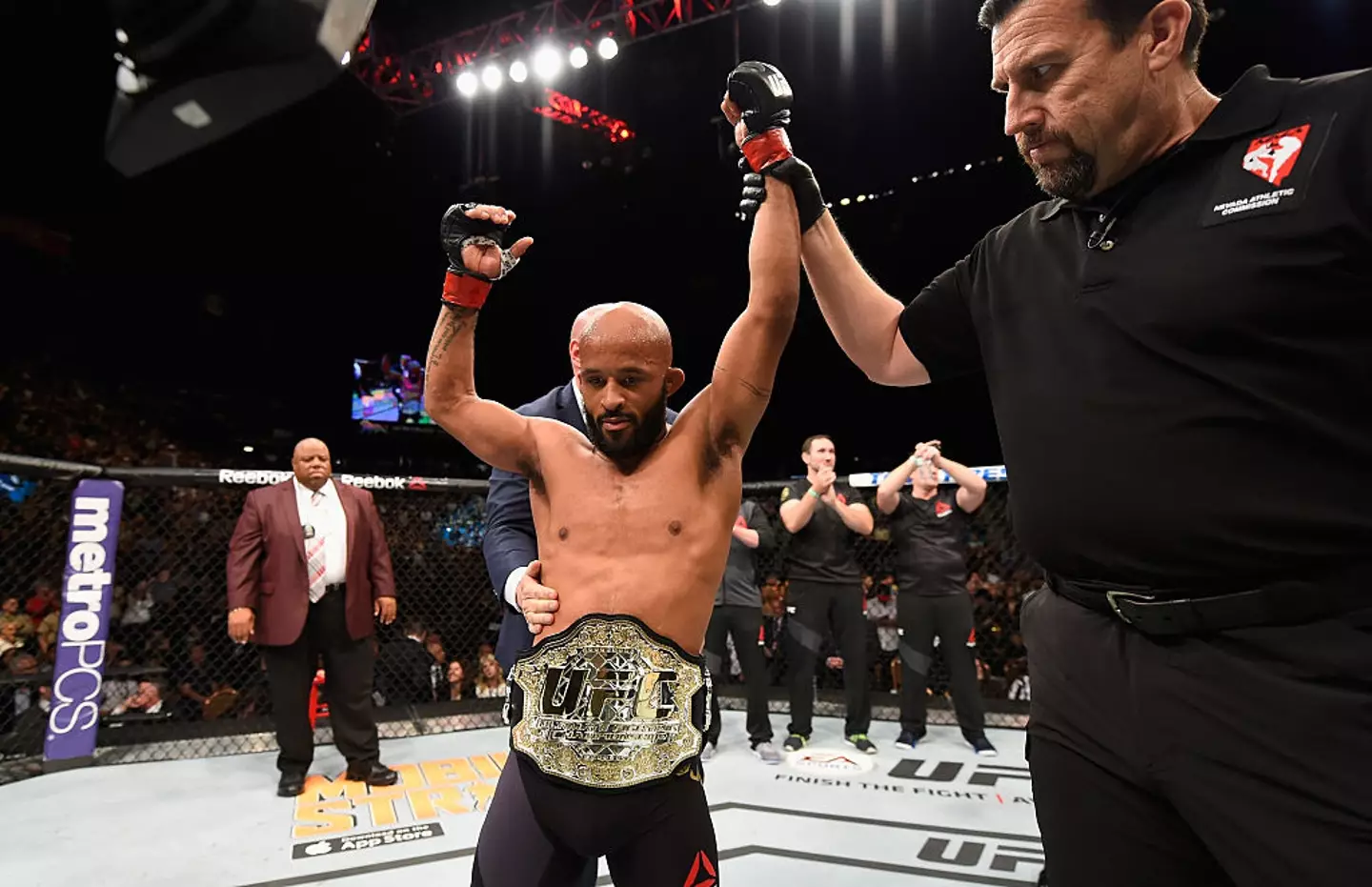 Former UFC champion Demetrious Johnson has defended Ciryl Gane after UFC 321. (Image: Josh Hedges/Zuffa LLC/Zuffa LLC via Getty Images)
