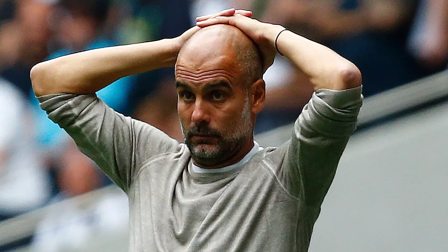 Manchester City manager Pep Guardiola