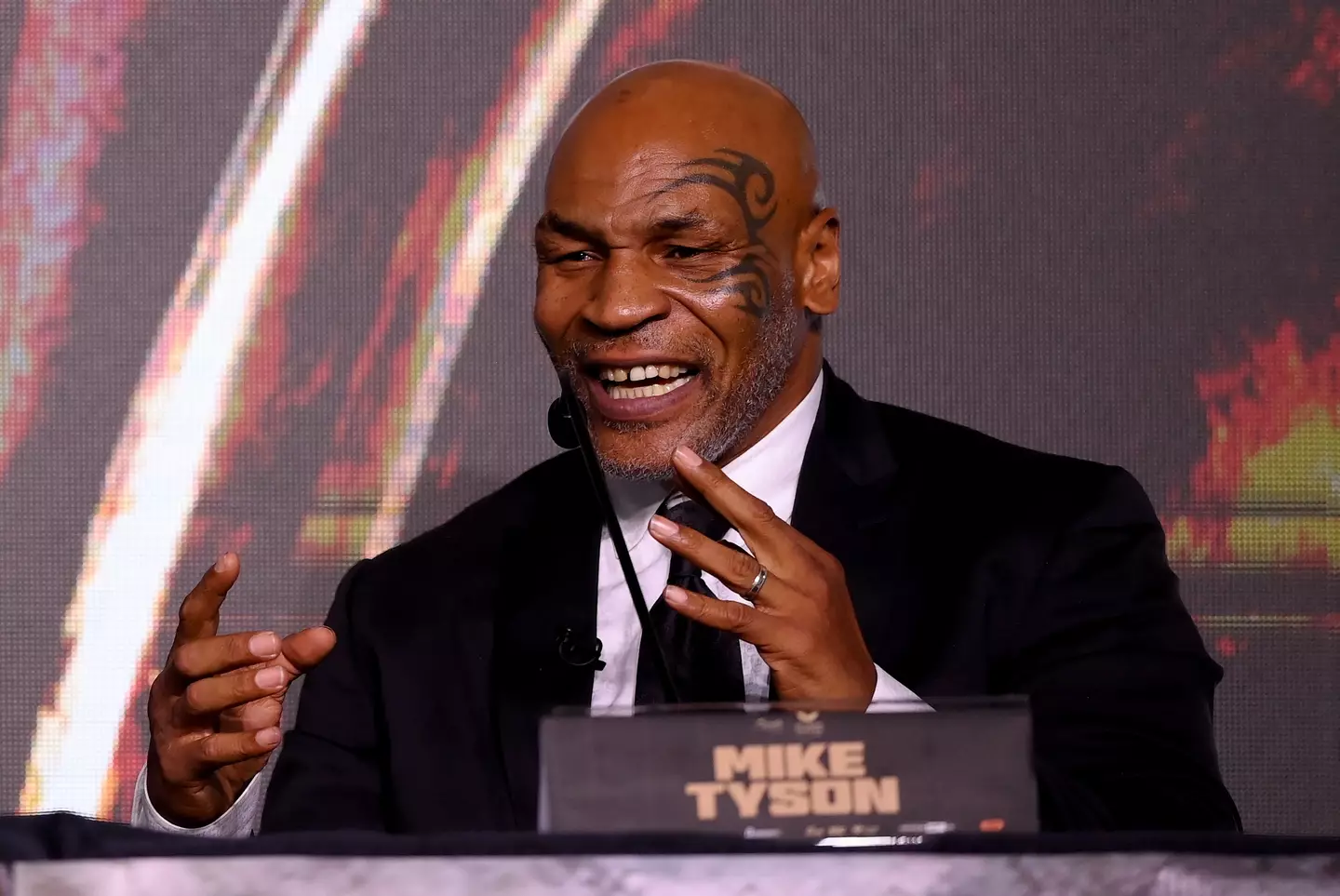 Mike Tyson. (