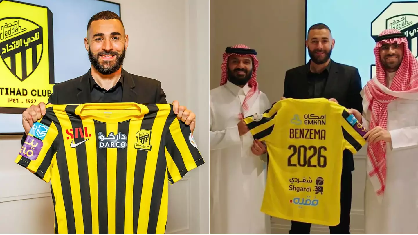 Breakdown of Karim Benzema shows unreal amount of money he's earning in Saudi Arabia