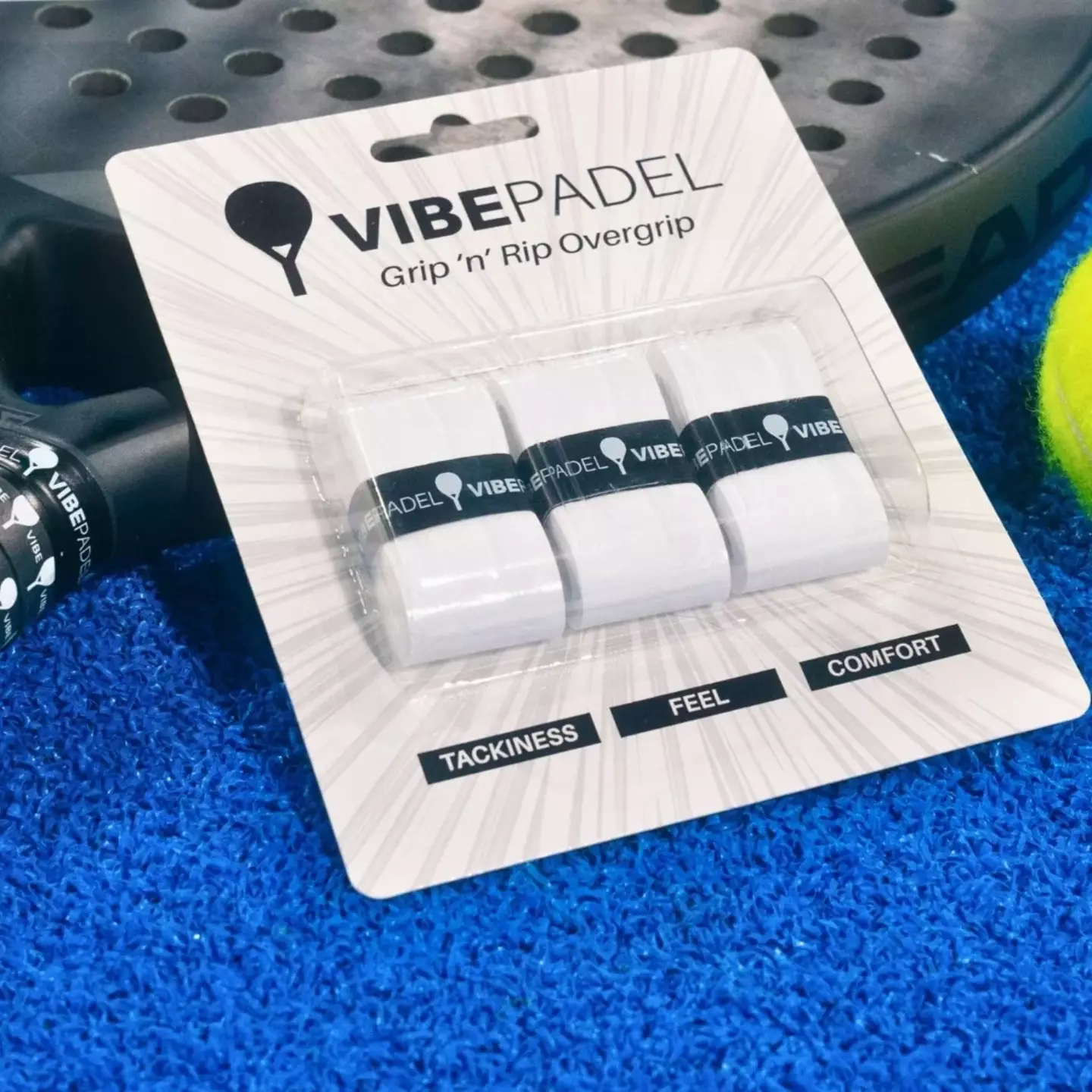 Each pack comes with three Overgrips for less than £10.