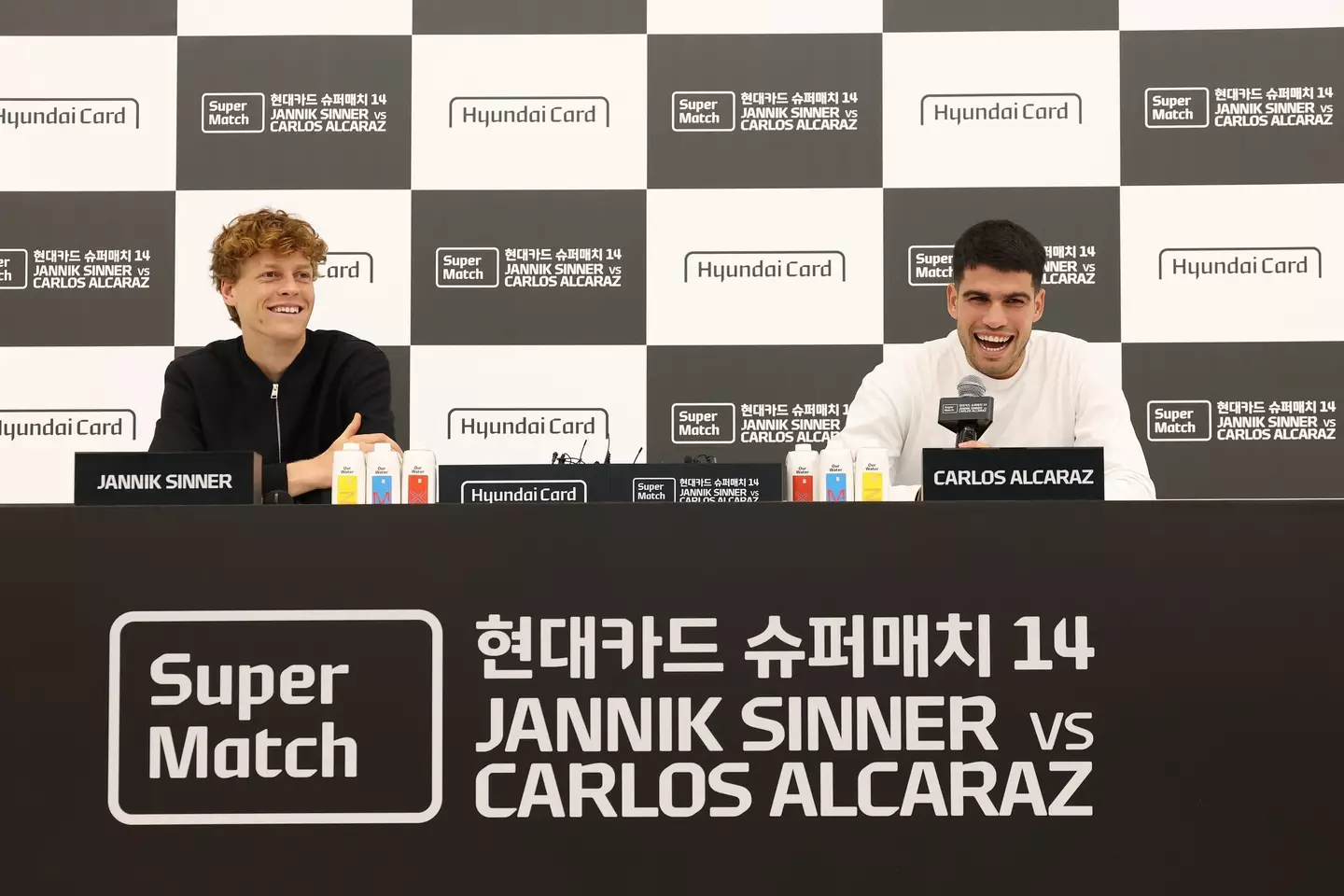 Jannik Sinner will take on Carlos Alcaraz on Saturday. Image: Getty