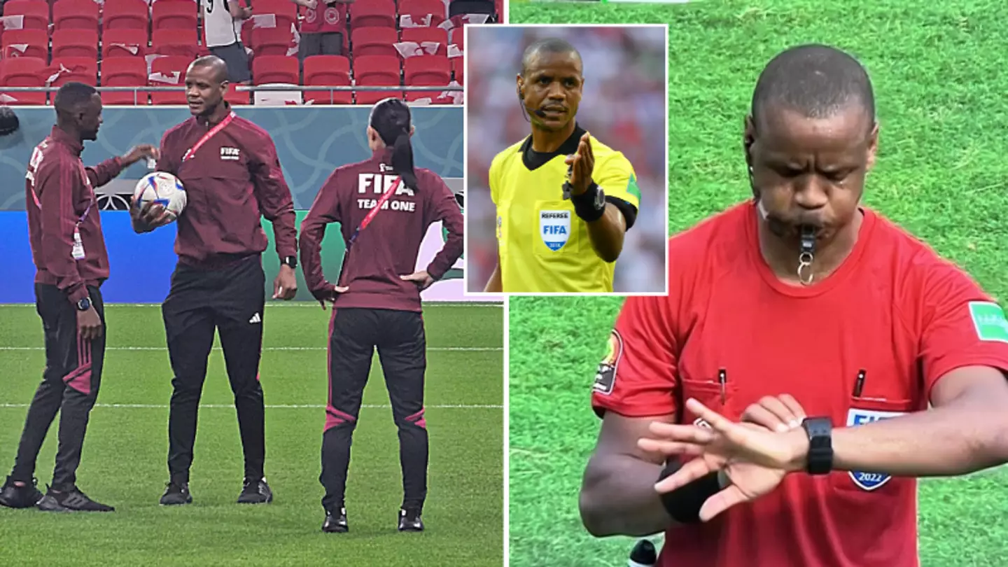 Referee who ended AFCON match early to take charge of Belgium vs. Canada at the World Cup