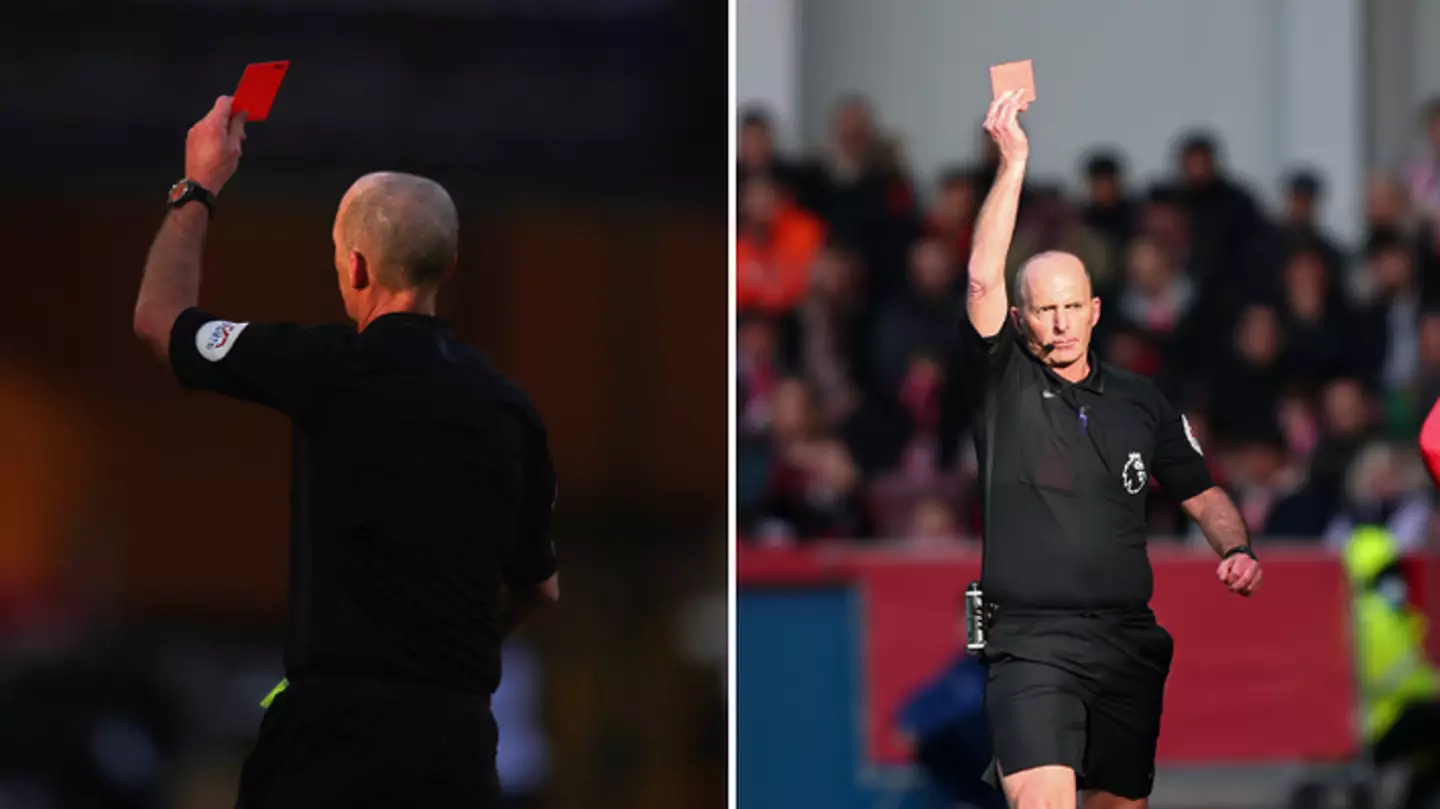 The time ex-Premier League star received THREE red cards in the same game
