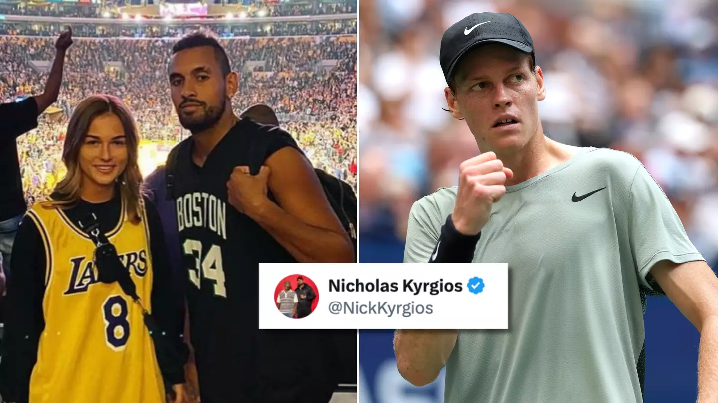 Nick Kyrgios sparks outrage with 'disgusting' comment about Jannik Sinner dating his ex Anna Kalinskaya